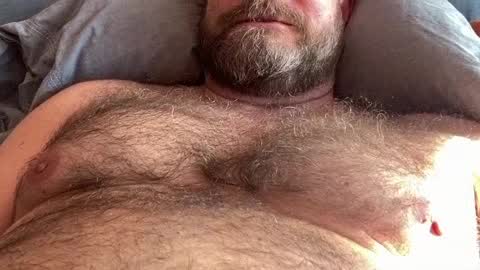 Dad sprays his cum