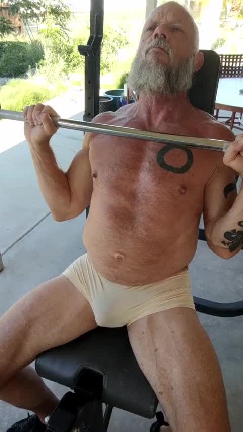 Shoulder and Cock Pressed