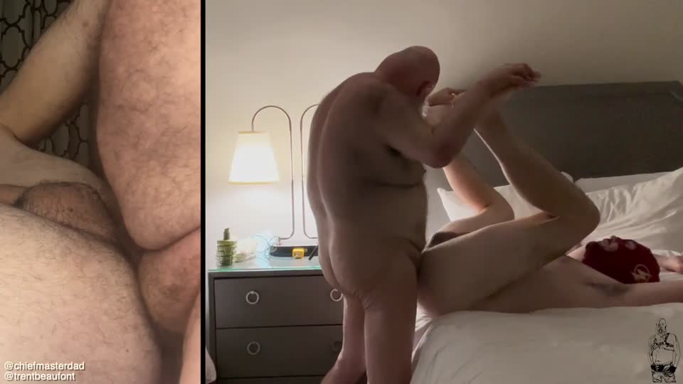 legs up for daddy