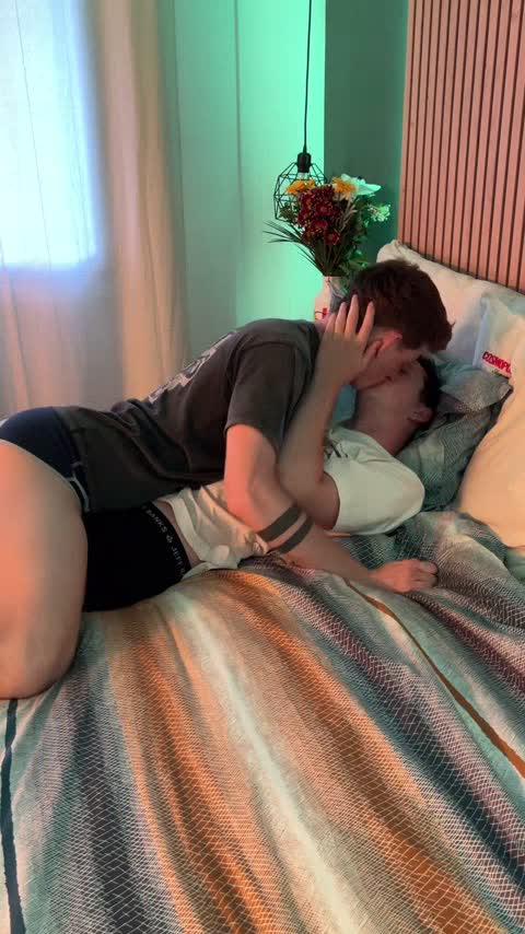 Woke up and fucked his boyfriend's moth