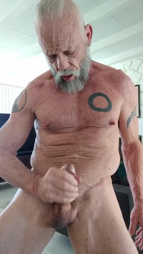 Old Guy's Solo Seduction: Enchanting Himself