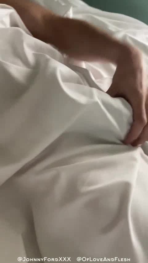 Walking around in his hotel room naked
