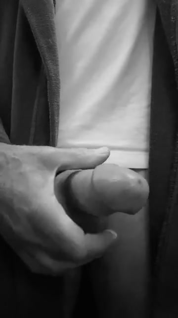 Heavy dick throbs in my grip