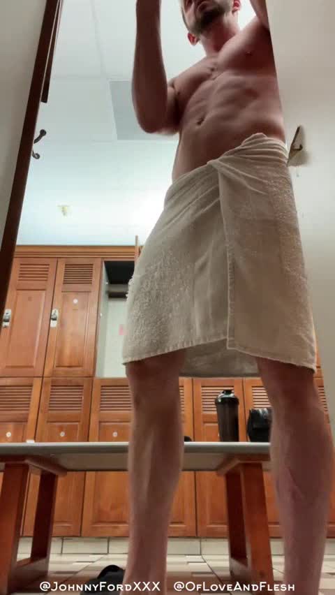 Going home after a tiring workout