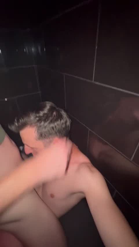 His mouth got pounded hard in public