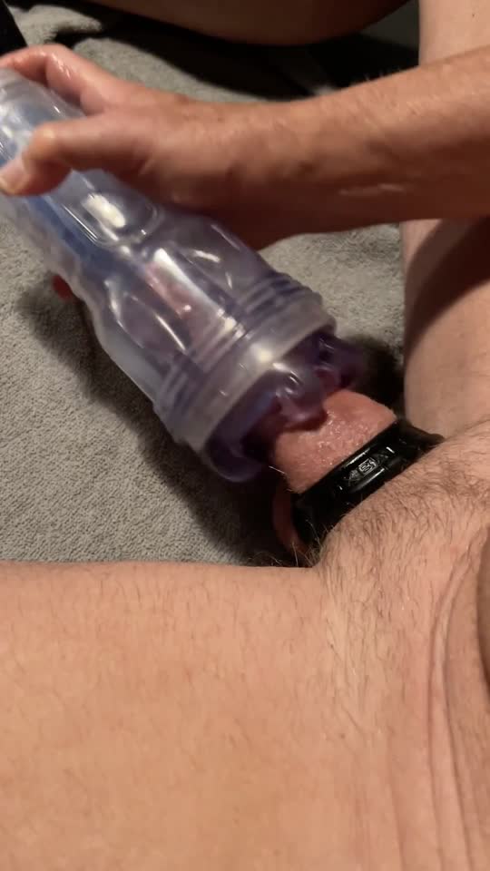 God that toy's milking him good