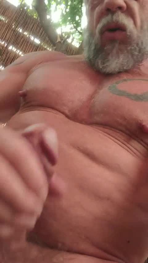 Dave Gizmo Jacking Off While Neighbor is watching