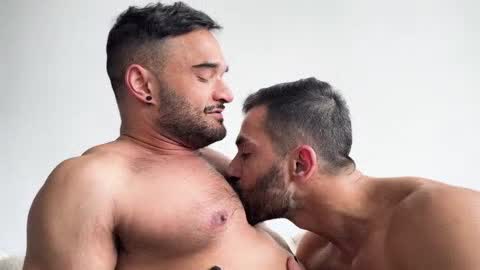 Hairy and Aggressive Kiss