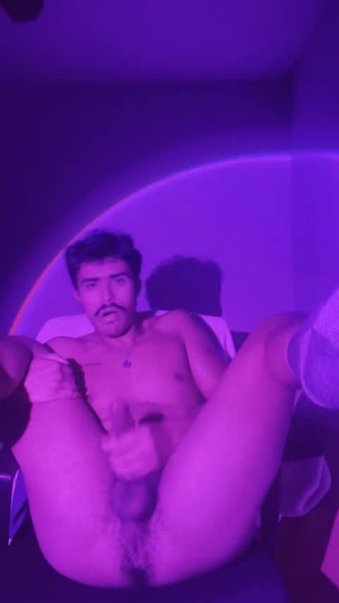 tommy jacks off and fingers himself at night