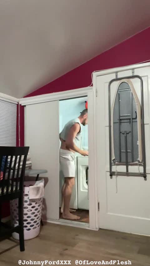 Making sure every clothes are washed