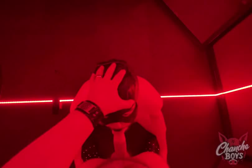 on my knees like a good pup
